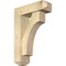 Ekena Millwork Westlake Craftsman Rough Sawn Bracket w/ Offset Brace, Douglas Fir, 6"W x 18"D x 26"H BKT0604X18X26WTL04RDF - alternate 1